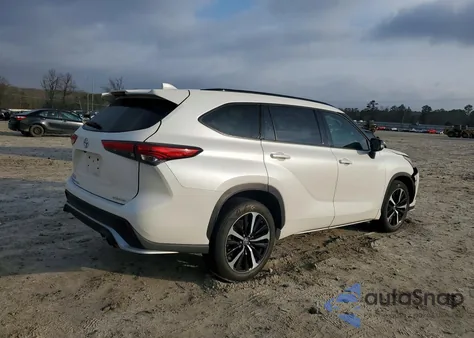 2021 Toyota Highlander Xse from USA, damaged, VIN 5TDLZRBH1MS080745